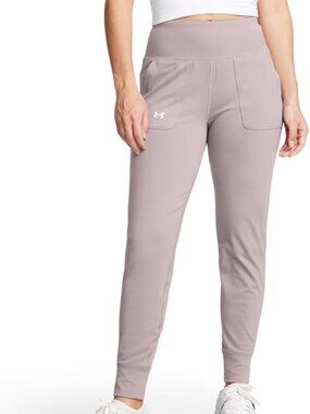 Under Armour Motion High Waist Dove Grey Joggers